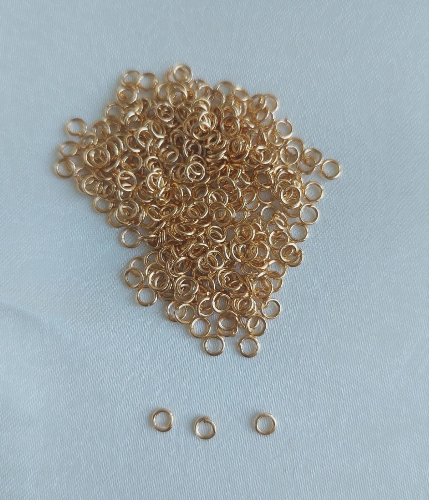 24 Ayar Altın Kaplama 3 mm Halka
