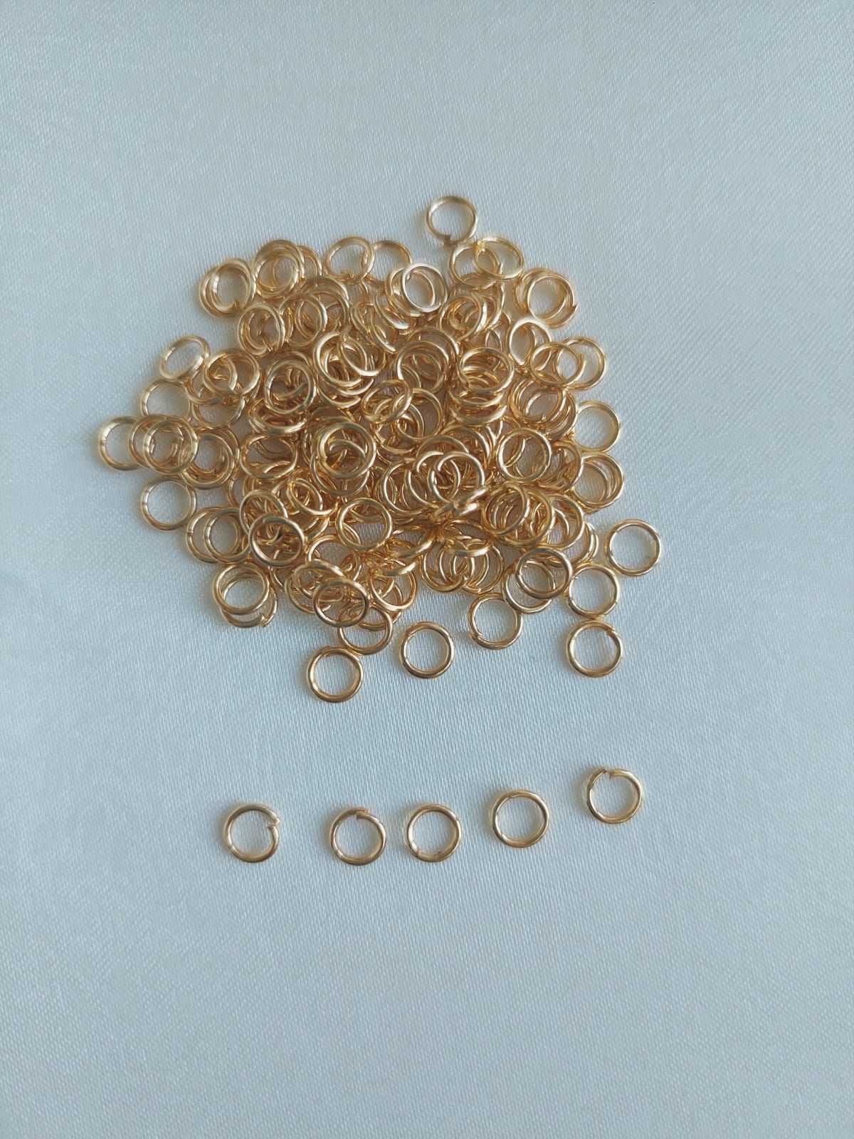 24 Ayar Altın Kaplama 5 mm Halka