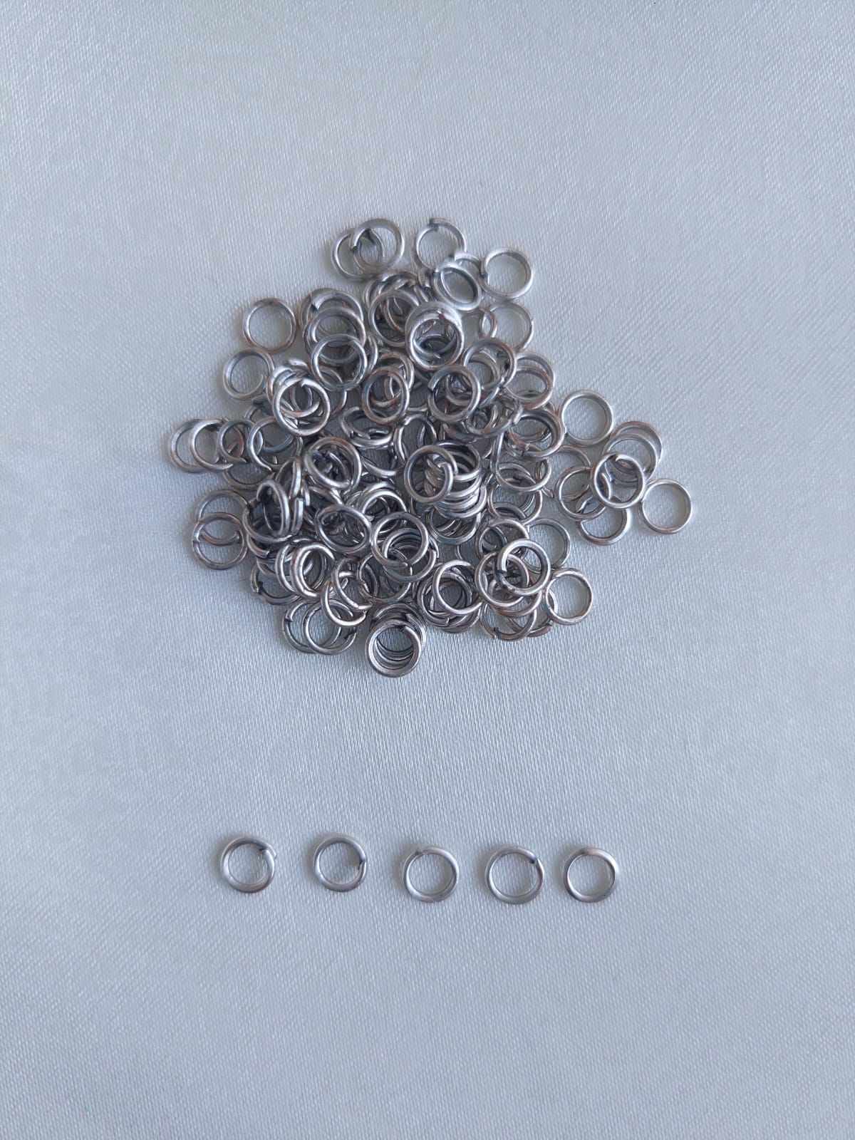 Gümüş Renk 5 mm Halka