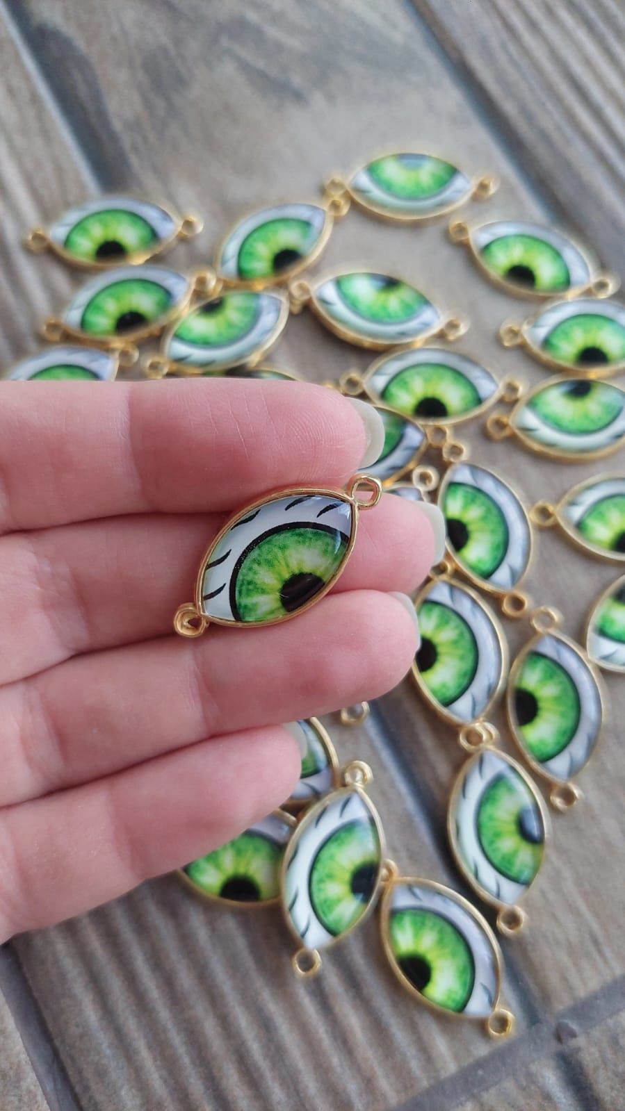 Çift Kulplu Göz Model Bileklik Ara Aparatı 009 (23 mm * 15 mm)