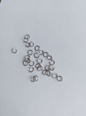 316 L Çelik Beyaz 5 mm * 7 mm Halka