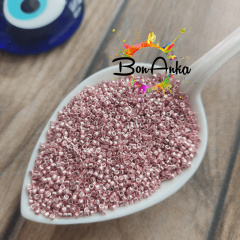 No:083 Miyuki Delica Boncuk DB-0418 (Galvaniz Kaplama Opak Açık Gül)