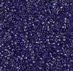 No:056 Miyuki Delica Boncuk DB-0277 (Şeffaf Parlak Kobalt) 7.5 Gram (Kutu Hediyeli)