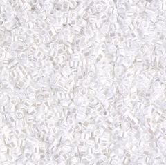 No:063 Miyuki Delica Boncuk DB-0201 (Beyaz İnci) 7.5 Gram (Kutu Hediyeli)