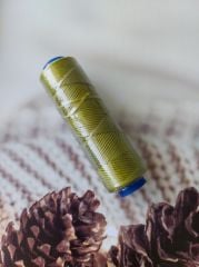 (1.0 mm) Yeşil 012 Renk 100 Metre Mumlu İp