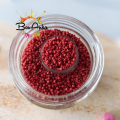 5 g No:081 Miyuki Delica 11/0 DB0378 Metalik Tuğla Kırmızı