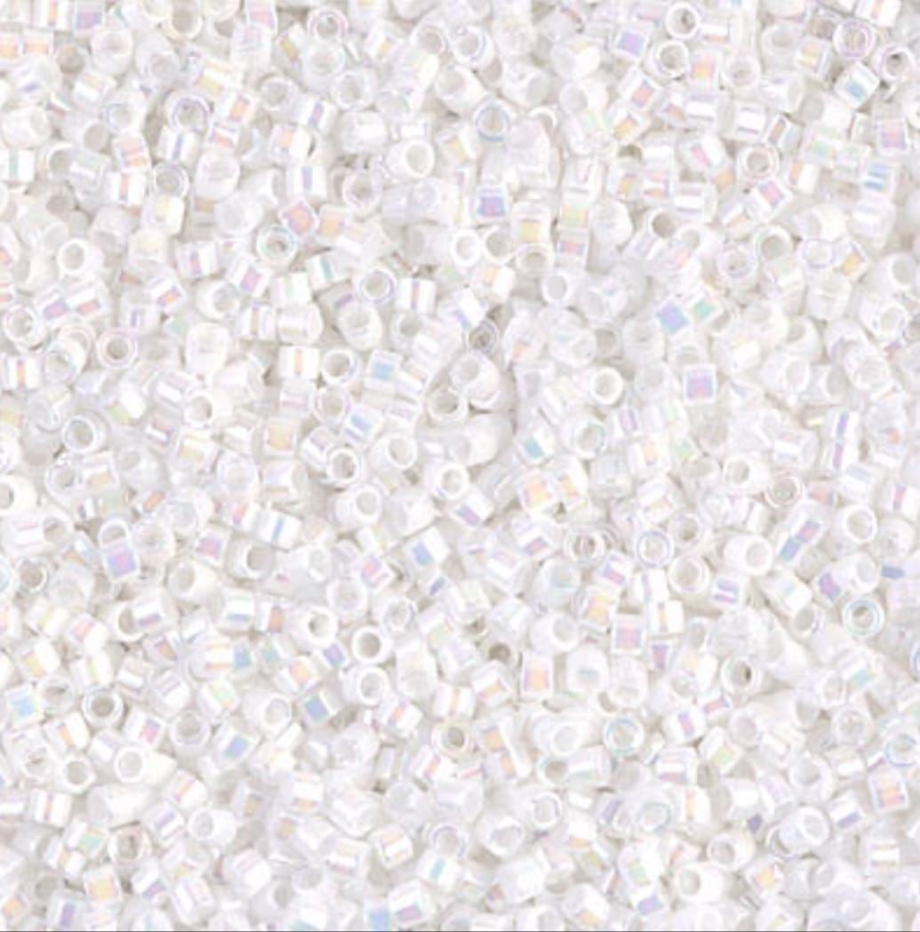 No:119 Miyuki Delica Boncuk DB-0202 (İnci Beyazı) 7.5 Gram (Kutu Hediyeli)