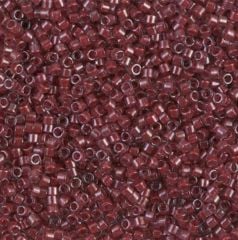 No:064 Miyuki Delica Boncuk DB-0280 (Şeffaf Kristal Bordo)