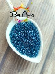 No:440 Miyuki Delica Boncuk DB-0608 (Gümüş Kaplamalı Mavi Zirkonyum) 5 Gram