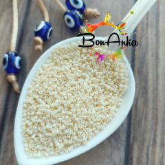 5 g No:458 Miyuki Delica 11/0 Boncuk DB0762 Opak Krem