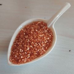 No:125 Miyuki Delica Boncuk DB-1804 (İpek Saten Açık Kahverengi) 7.5 Gram (Kutu Hediyeli)