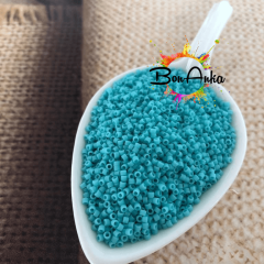 5 g No:127 Miyuki Delica 11/0 DB1586 Opak Turkuaz Yeşil