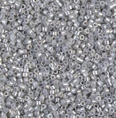No:138 Miyuki Delica Boncuk DB-0252 (Opak Parlak Gri) 7.5 Gram (Kutu Hediyeli)