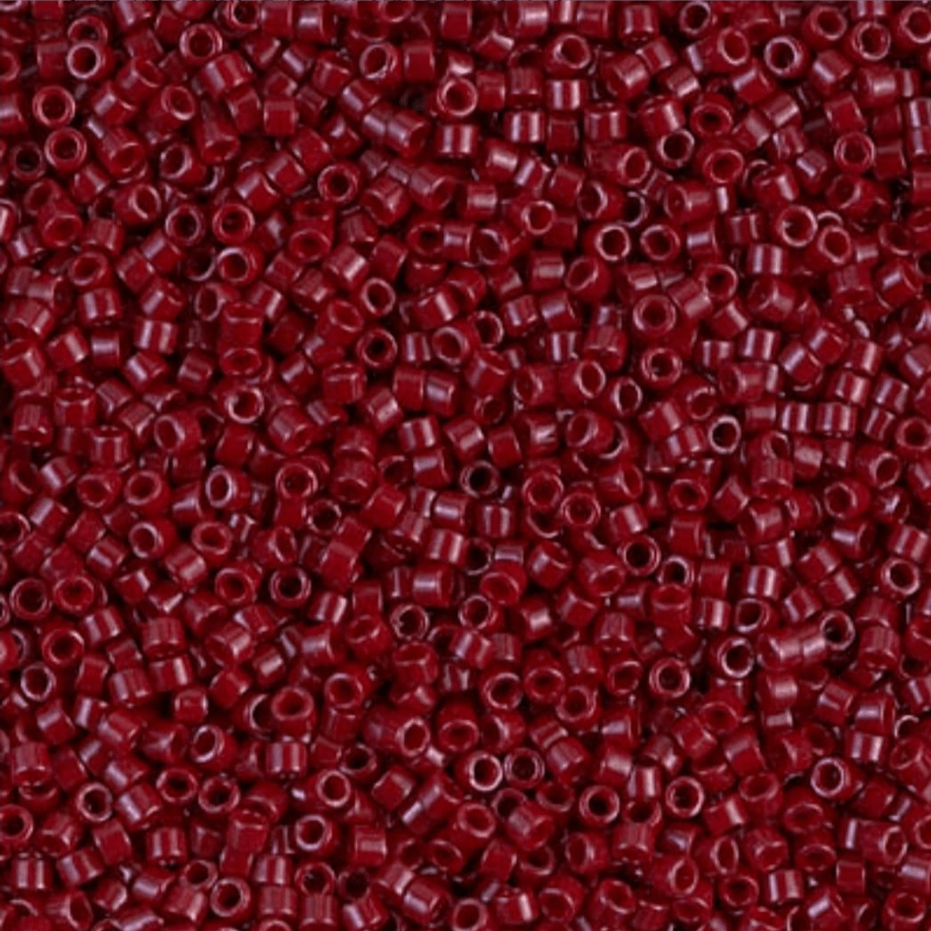 No:153 Miyuki Delica Boncuk DB-0654 (Opak Bordo)