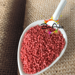 5 g No:187 Miyuki Delica 11/0 Boncuk DB2114 Opak Gül Pembe