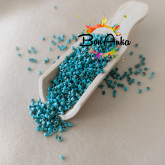 No:200 Miyuki Delica Boncuk DB-2264 (Opak Turkuaz Mavi Picasso)