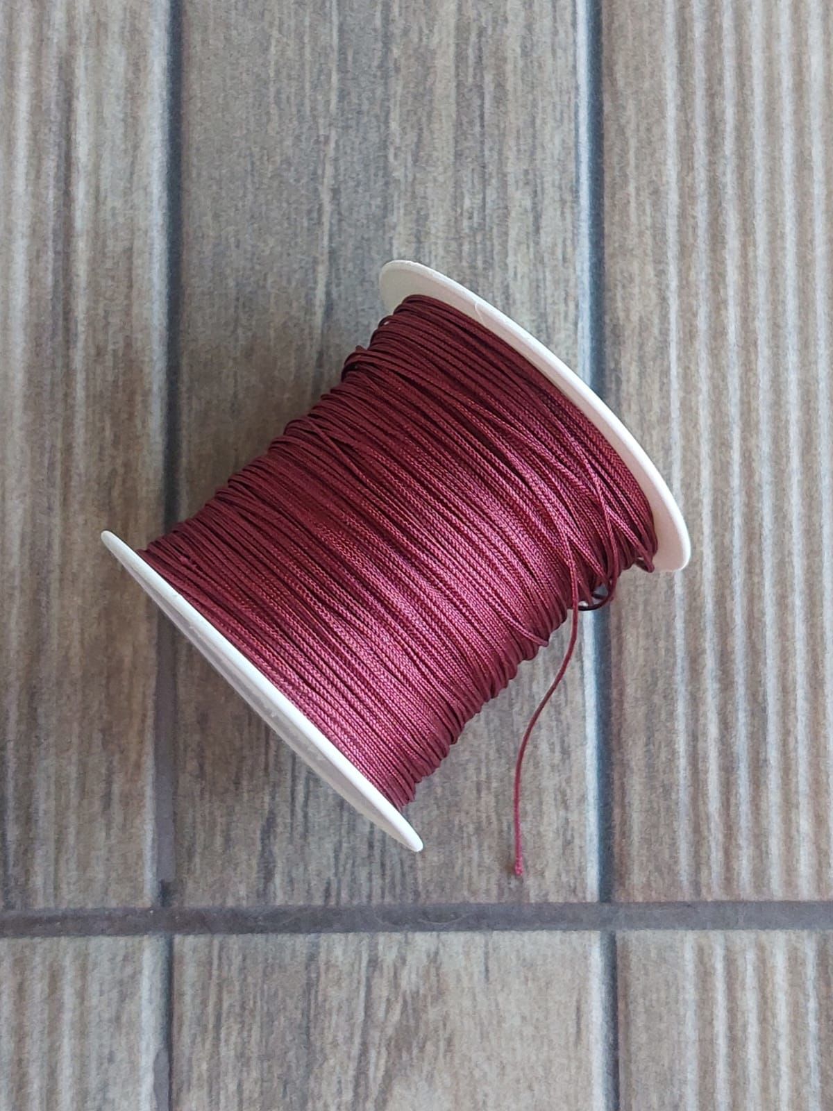 (0.8 mm) Bordo Renk 100 Metre Paraşüt İpi (013)