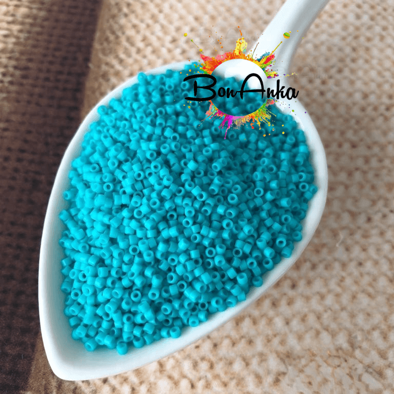 No:256 Miyuki Delica Boncuk DB-0793 (Opak Turkuaz Yeşil)