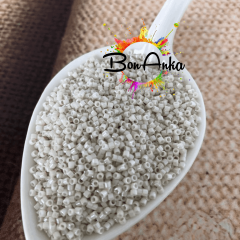 No:257 Miyuki Delica Boncuk DB-0211 (Opak Parlak Kemik Beyaz)