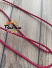(1 metre) Bordo Renk, 3,5 mm Paracord İp - (010)
