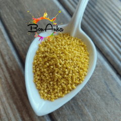 (5 gram) - No:451 Miyuki Delica Boncuk DB-2284 (Opak Ananas Sarı)