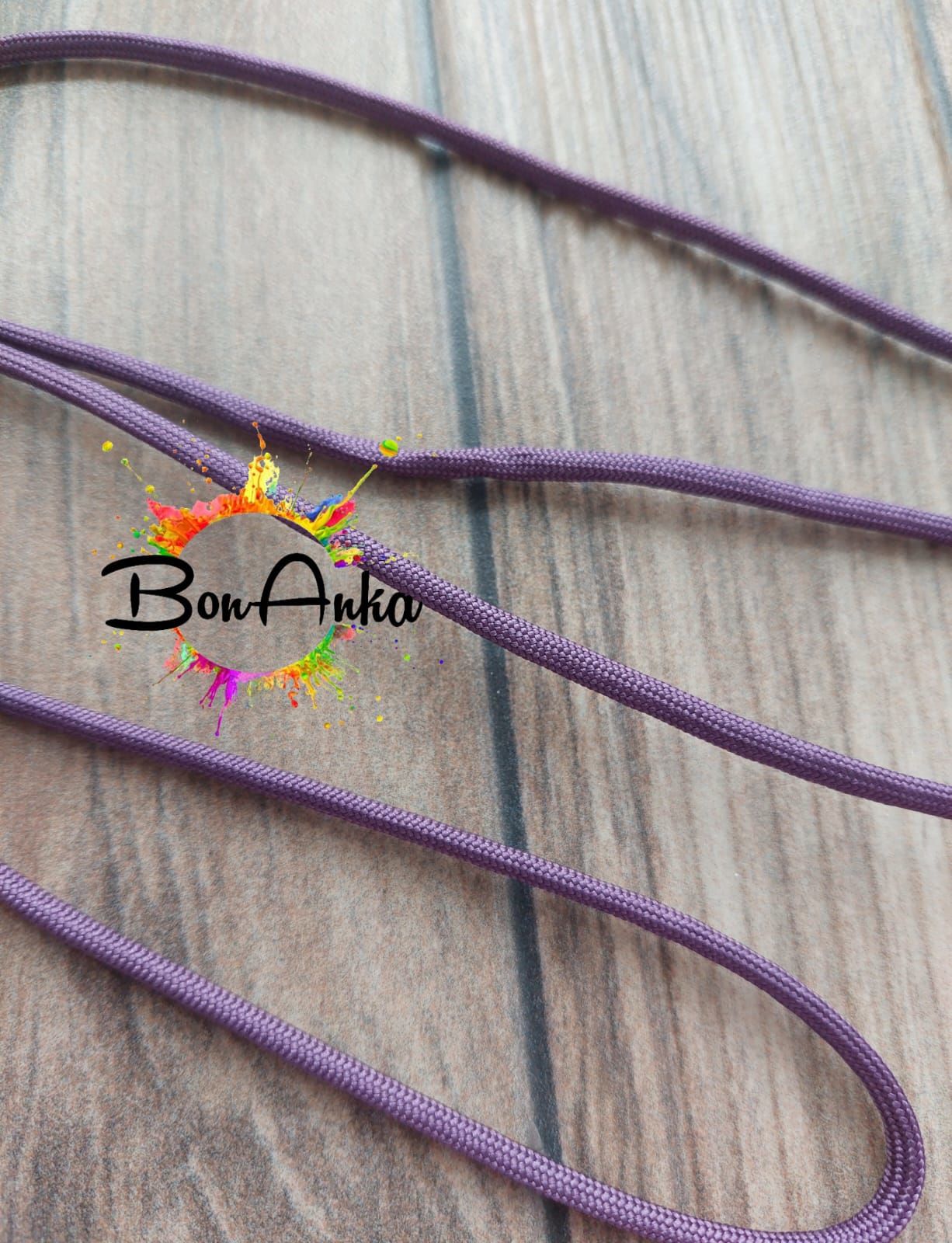 (1 metre) Mor Renk, 3,5 mm Paracord İp - (012)