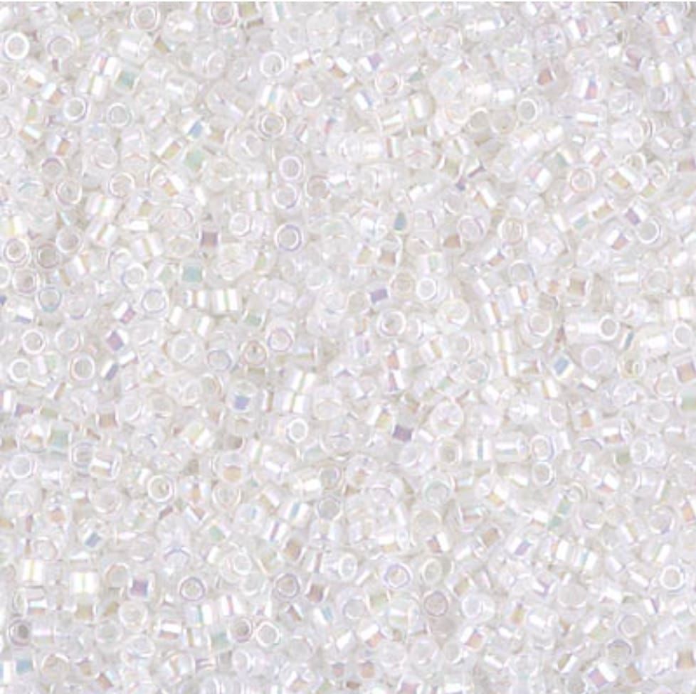 No:286 Miyuki Delica Boncuk DB-0222 (Beyaz Panzehir Taşı) 7.5 Gram (Kutu Hediyeli)