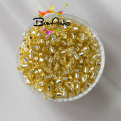 5 g No:296 Miyuki Delica 11/0 DB1212 Kristal Açık Altın