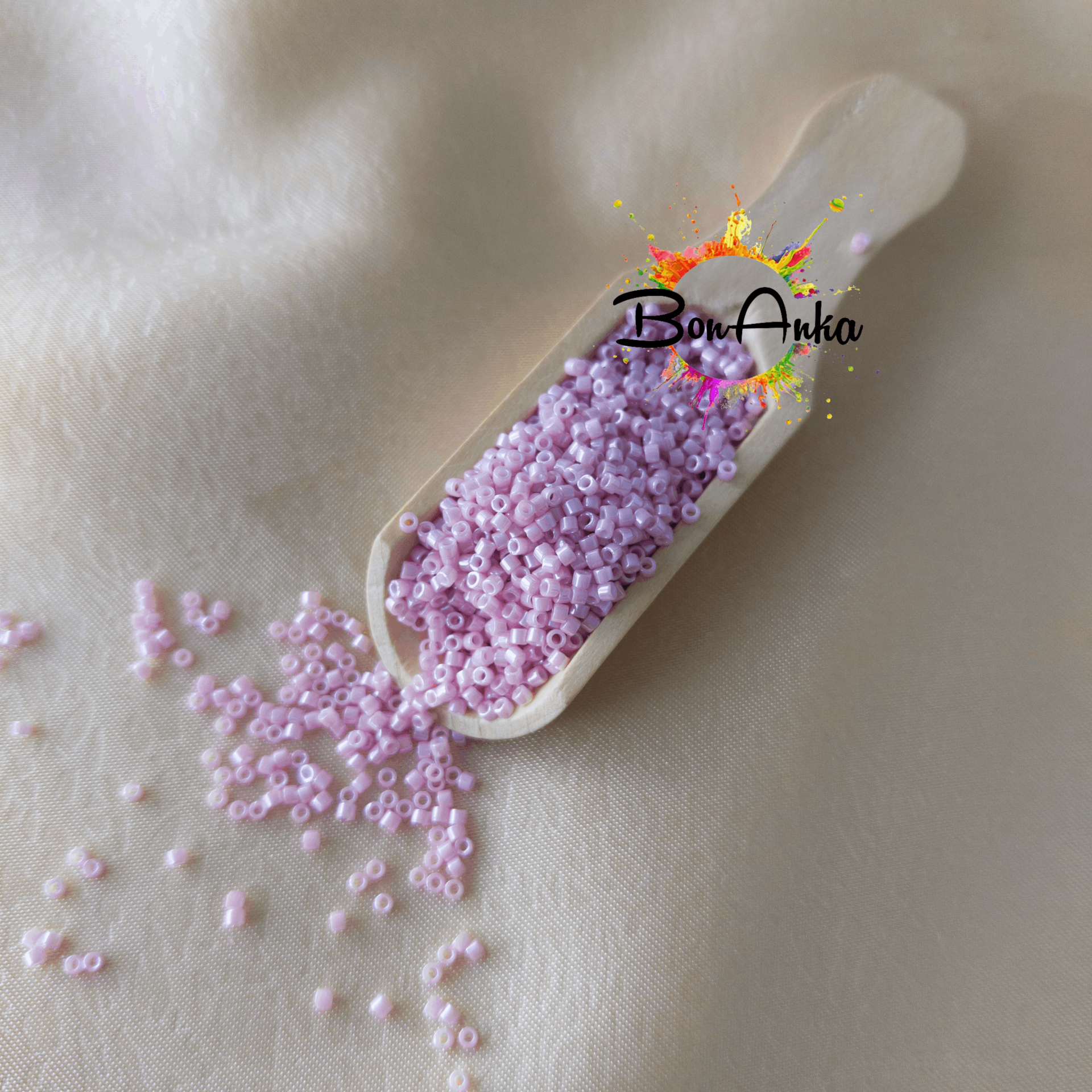 No:299 Miyuki Delica Boncuk DB-1907 (Opak Parlak Gül Suyu Pembe)