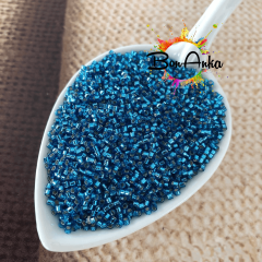 5 g No:325 Miyuki Delica 11/0 Boncuk DB0149 Kristal Mavi