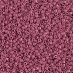 (5 gram) - No:334 Miyuki Delica Boncuk DB-2118 (Duracoat Opak Koyu Pembe)