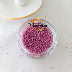 (5 gram) - No:334 Miyuki Delica Boncuk DB-2118 (Duracoat Opak Koyu Pembe)