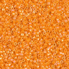 (5 gram) - No:395 Miyuki Delica Boncuk DB-1573 (Parlak Opak Turuncu)