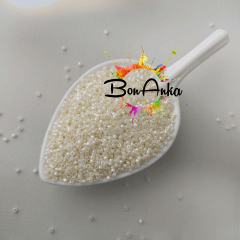 (5 gram) - No:408 Miyuki Delica Boncuk DB-1900 (Sedefli Krem)