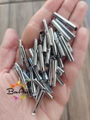 (10 adet) 3 cm Nikel Renk Korniş Kapama