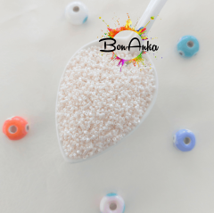 (5 gram) - No:430 Miyuki Delica Boncuk DB-1530 (Opak Pudra Beyaz)