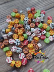 (25 Adet) Polimer Fimo Boncuk - 026