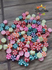 (25 Adet) Polimer Fimo Boncuk - 033