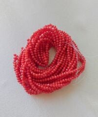 1 Dizi - 3 mm Kristal Cam Boncuk - 004