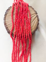 1 Dizi - 4 mm Kristal Cam Boncuk - 003