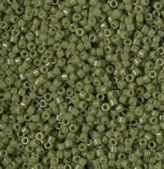(5 gram) - No:481 Miyuki Delica Boncuk DB-2357 (Opak Zeytin Yeşili)