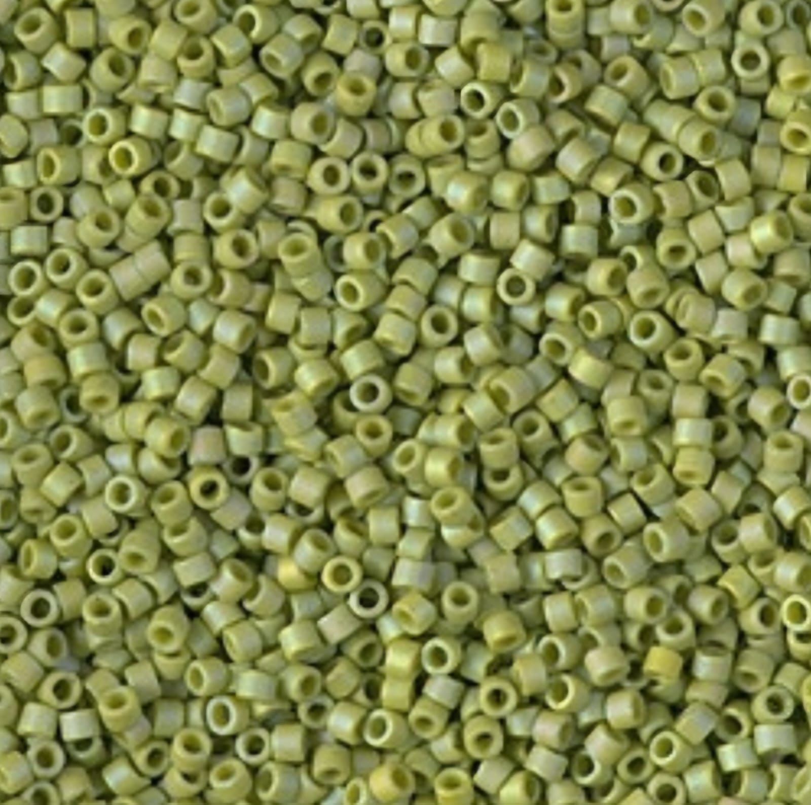 (5 gram) - No:498 Miyuki Delica Boncuk DB-2309 (Opak Yosun Yeşil)