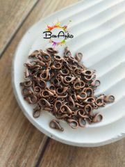 (20 adet) 10x6 mm, Bakır Kaplama, 501 Papağan Kilit