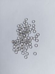 316 L Çelik Beyaz 4 mm * 5 mm Halka