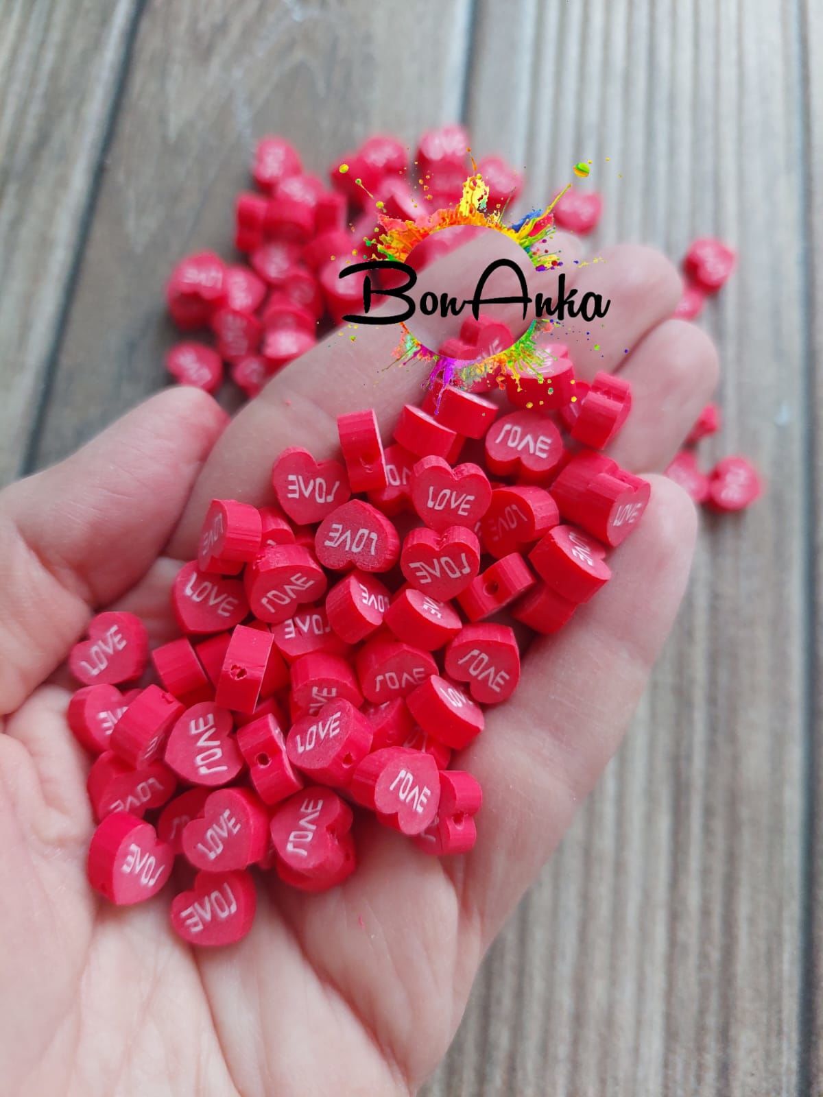 (25 Adet) Polimer Fimo Boncuk - 046
