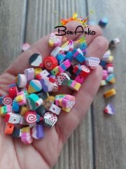 (25 Adet) Polimer Fimo Boncuk - 047