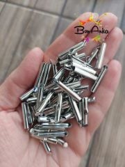 (10 adet) 2 cm Nikel Renk Korniş Kapama
