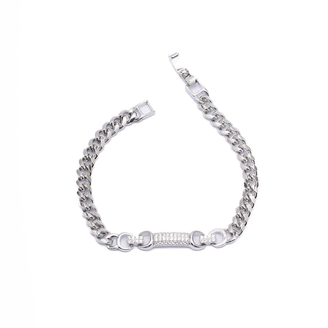Künye Model Vip Silver Bileklik
