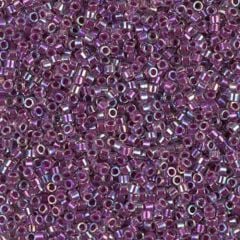 5 g No:179 Miyuki Delica 11/0Boncuk DB0056 Şeffaf Magenta AB