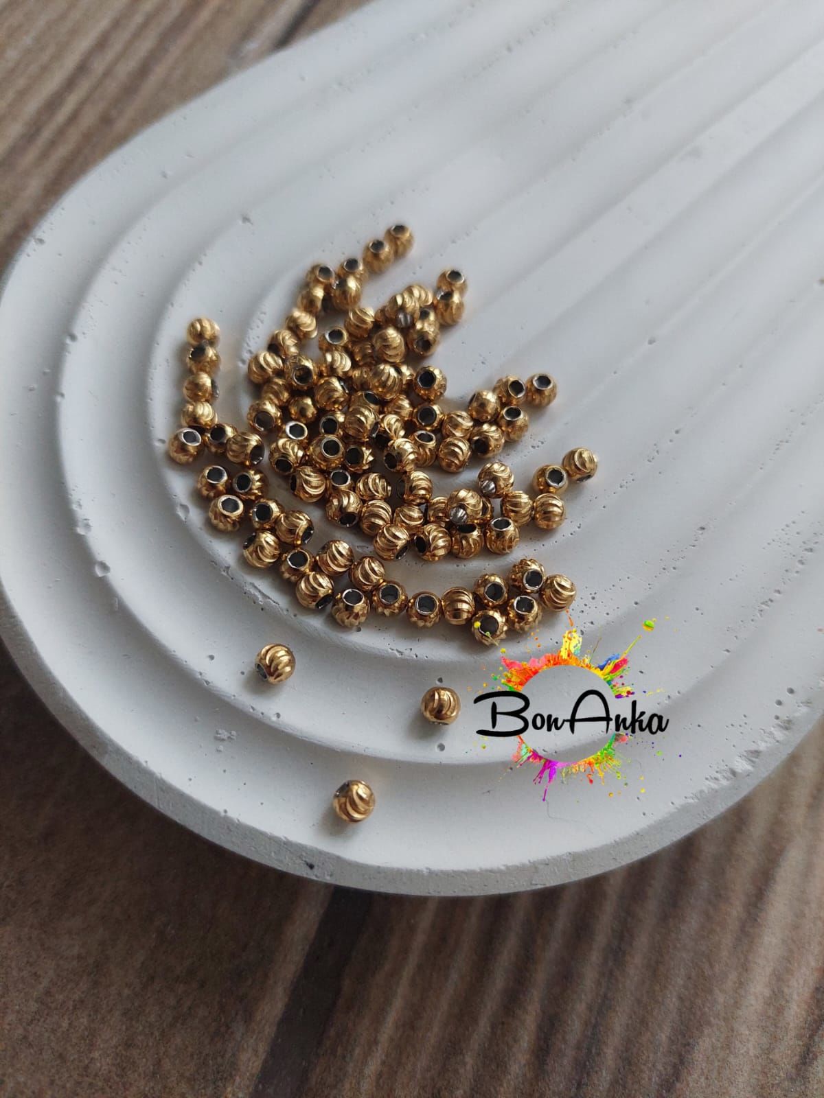 (5 Adet) 4 mm Çelik Sarı Dorika